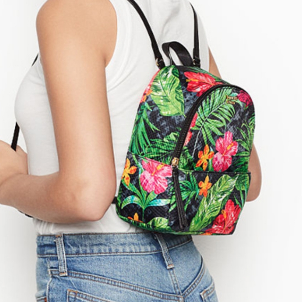 Victoria secret small tropical backpack